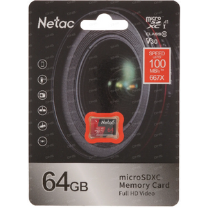 Netac Micro SDXC 64GB P500 Extreme Pro NT02P500PRO-064G-S