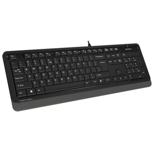 A4-FK10 US GREY A4Tech Fstyler Multimedia comfort tastatura, FN funkcije, vodootp. US-LAYOUT, USB slika 3