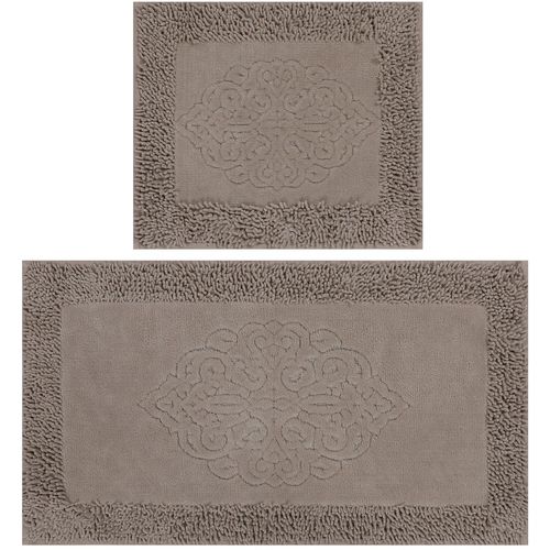 Piante - Beige Multicolor Bathmat Set (2 Pieces) slika 2