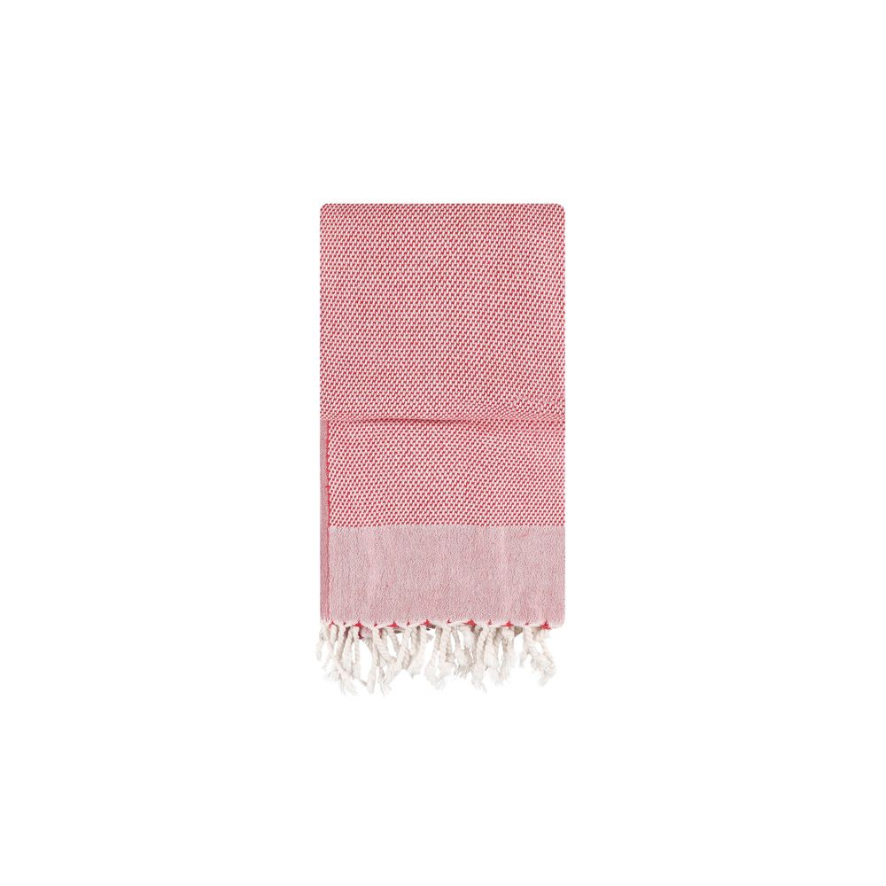 Retro - Crvena Fouta (Plažna Peškir) 90 x 175 cm slika 2