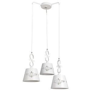 Rabalux Anna pendantik lamp E14 3x40W,bela