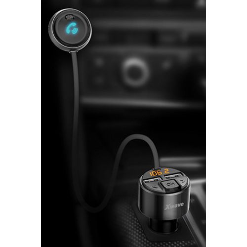 Xwave BT72 FM transmiter za kola/Bluetooth,LCD,mp3,wma,flac/USB2x,brzo punjenje slika 3