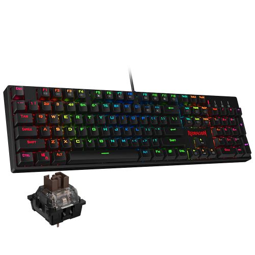 Tipkovnica - Redragon Surara K582RGB Mehanička Brown Switch slika 2