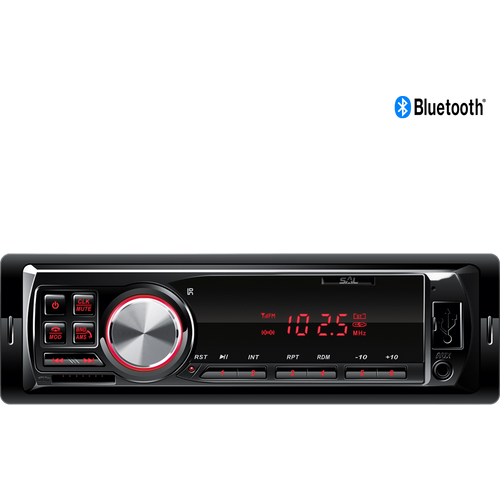 SAL auto radio, 4 x 45W, BT, FM, USB/SD/AUX, daljinski upravljač - VBT 1100/RD slika 1