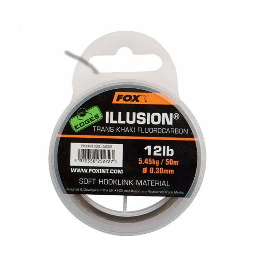 Fox Edges Illusion Soft Hooklink /50m / 16lb / 0.35mm (CAC606) slika 1