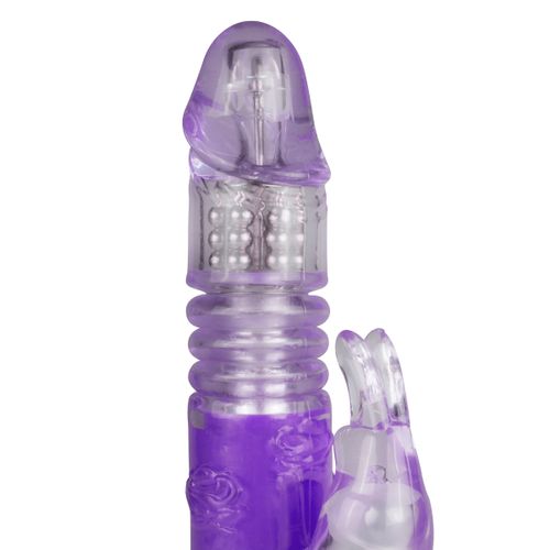 Rabbit vibrator Easytoys - ljubičasti slika 3