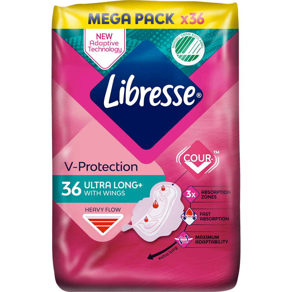 Libresse Ultra higijenski ulošci sa krilima Mega Pack 36/1 slika 1