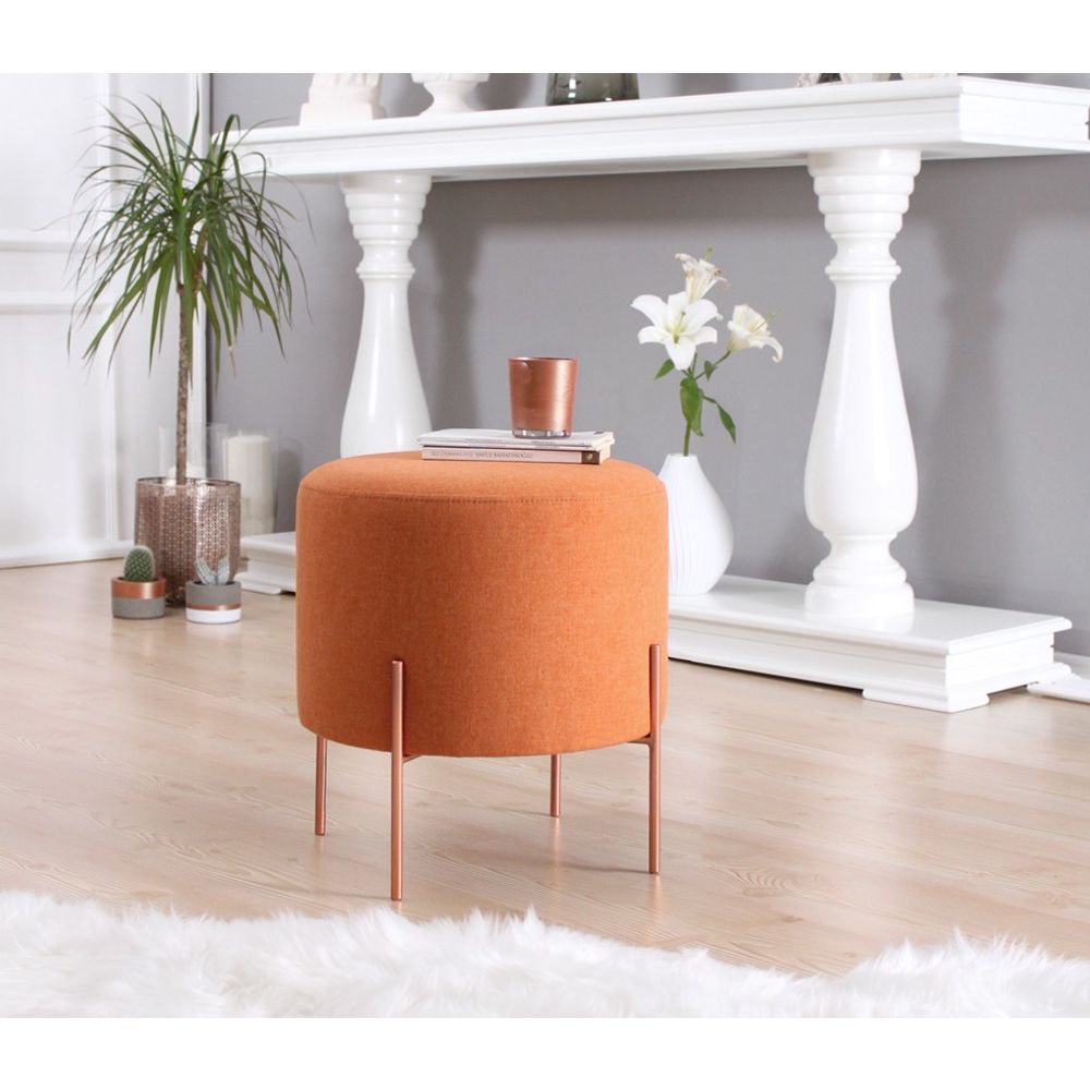 Copper 42 - Narandžasti Pouf slika 3