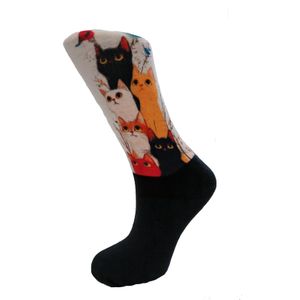 SOCKS BMD Štampana čarapa broj 2 art.4730 veličina 39-42 Mačke