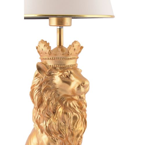 Opviq Stolna svjetiljka, Lion King - White slika 3