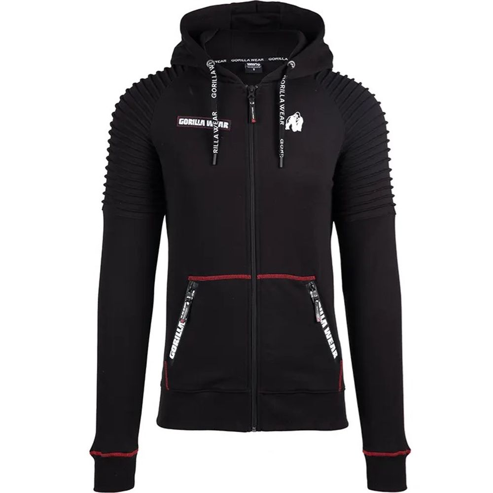 Gorilla Wear GEORGIA Duks za muškarce, Crni slika 5