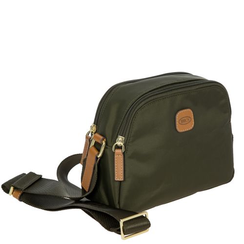 Bric's torba preko ramena X-collection Travel olive slika 2