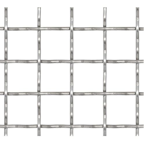 Vrtna mrežasta ograda od nehrđajućeg čelika 50x50 cm 31x31x3 mm slika 4