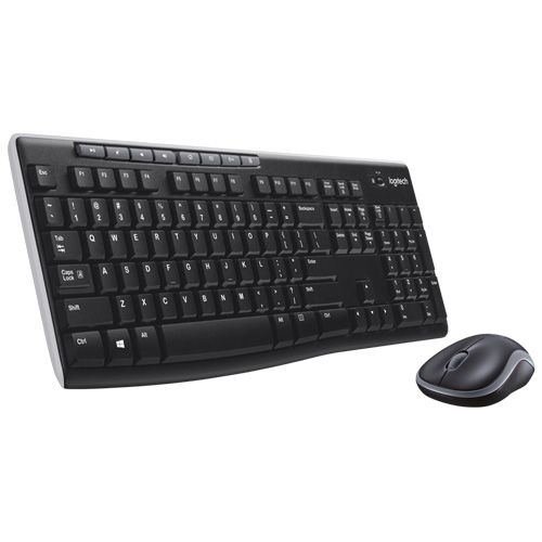 Logitech tastatura + Mis MK270 Wireless Desktop US 920-004508 slika 3