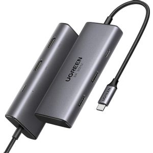 UGREEN 6u1 USB C Hub s dvostrukim HDMI 4K@60Hz, 100W PD