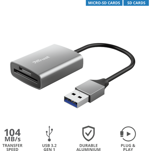 Trust USB čitač kartica Dalyx (24135) slika 1