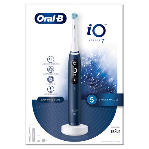 Oral-B električna četkica iO7 SAPPHIRE BLUE  slika 3