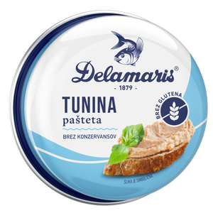 Delamaris pašteta od tune Classic, 95 g