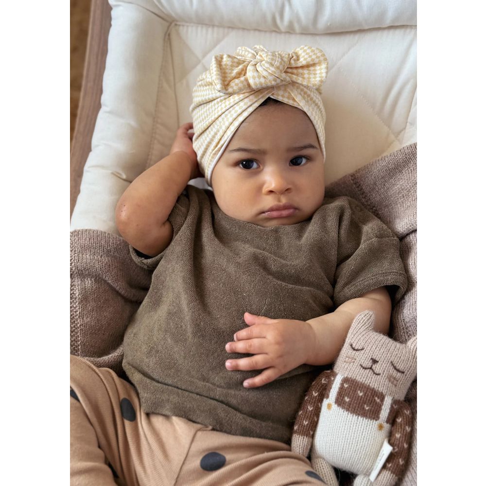 Mrs Ertha Turban za bebe Twiny, 2kom - Speckled Diamond slika 2