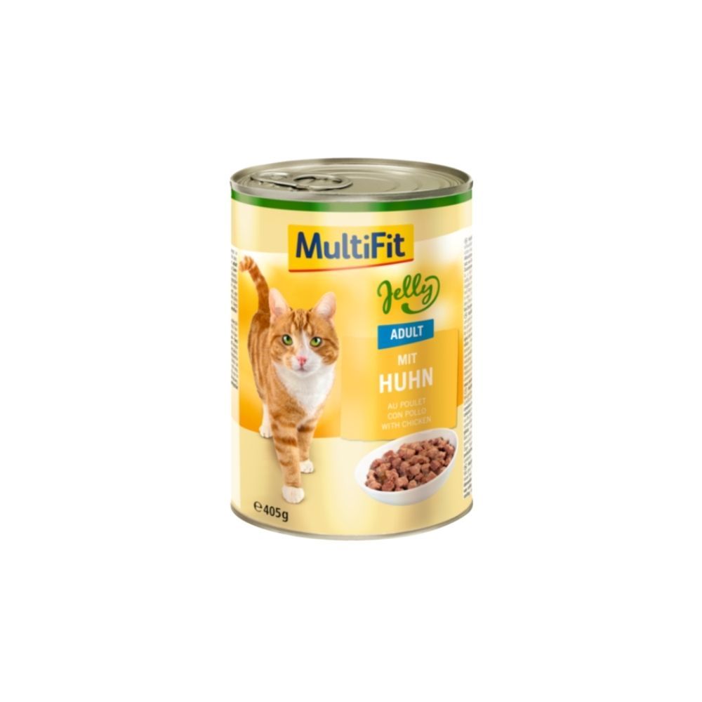 MultiFit Cat Adult piletina u želeu 405 g konzerva slika 1