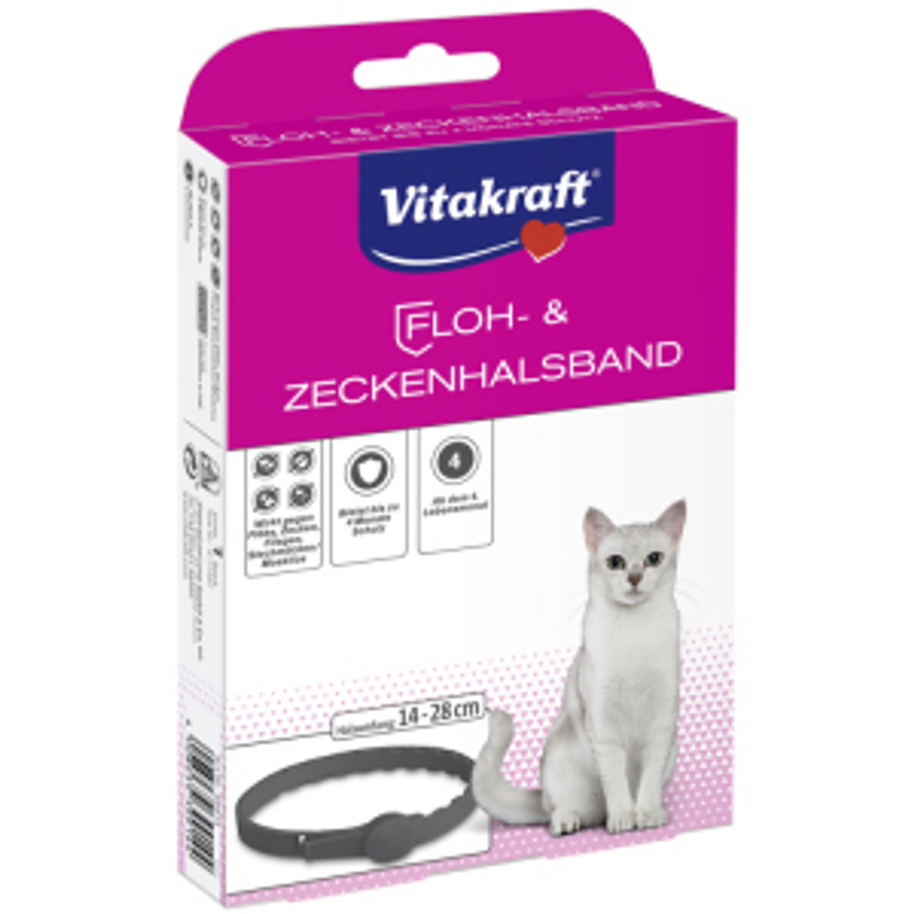 Vitakraft ogrlica za mačke biocidna 35cm slika 1