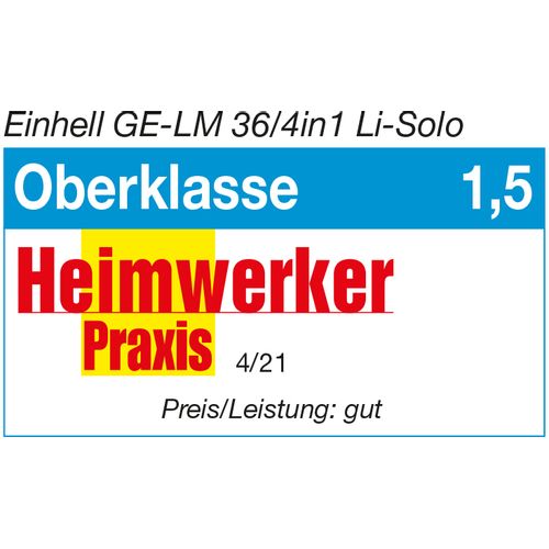 Einhell Akumulatorski multifunkcionalni alat GE-LM 36/4in1 Li-Solo slika 15