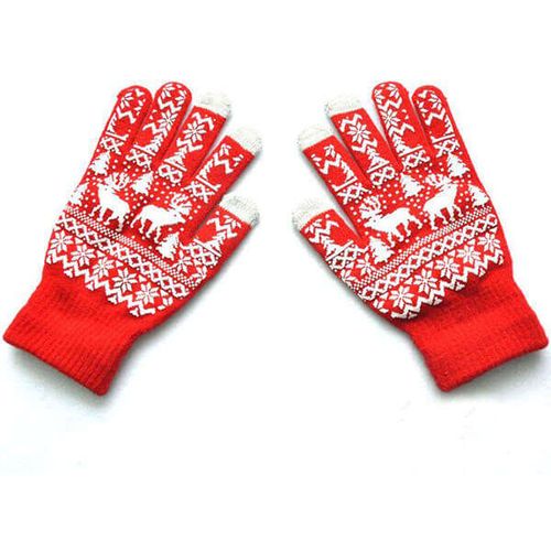 Glovi - udobne rukavice sa zimskim motivima slika 1