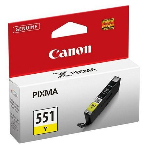 Tinta Canon CLI-551, yellow, 344 str. / 7 ml slika 2