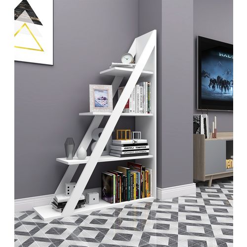 Arven - White White Bookshelf slika 3