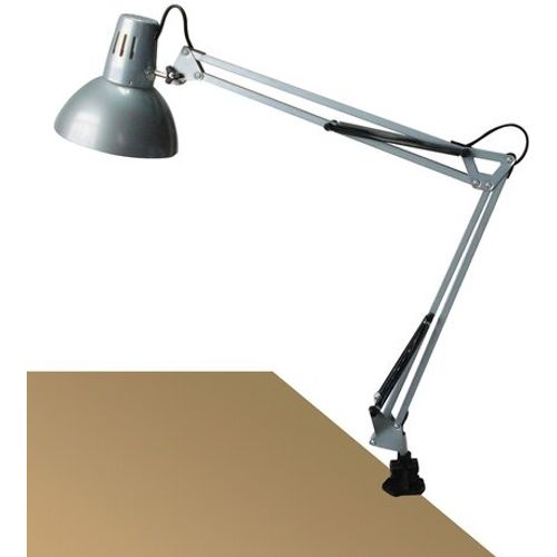 Rabalux Arno stona lampa E27 60W,srebrna,metal slika 1