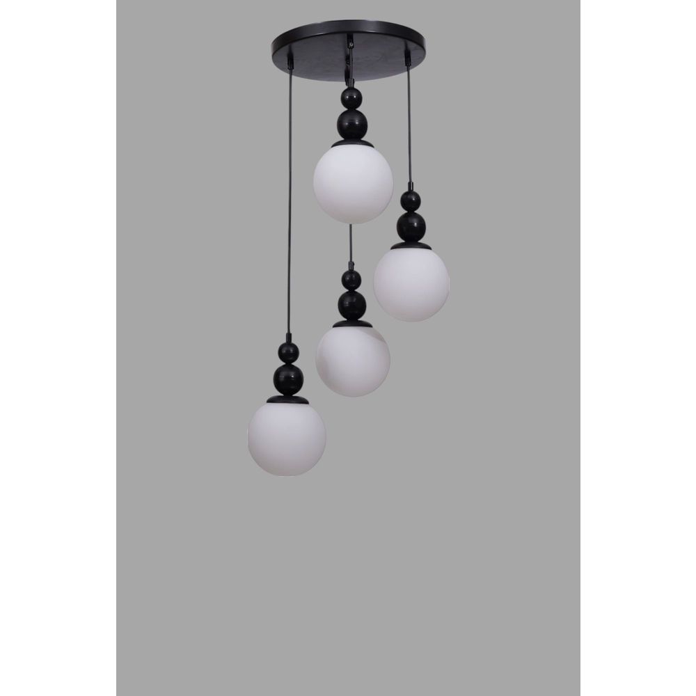 Opviq Luster 713, Bijela, Crna slika 2