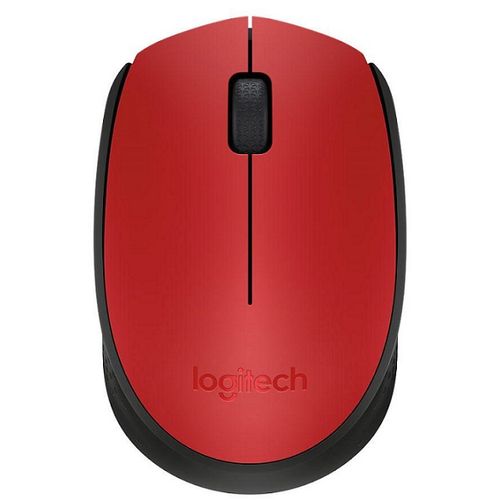 Logitech M171 Wireless Mouse Red slika 1