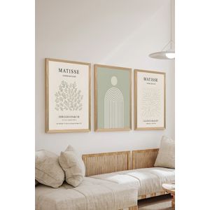 Set dekorativnih slika (3 komada) Artsycllct12, više boja