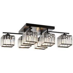 Luster Av-1795-6Bsy u bojama crnoj, bijeloj i bronzanoj
