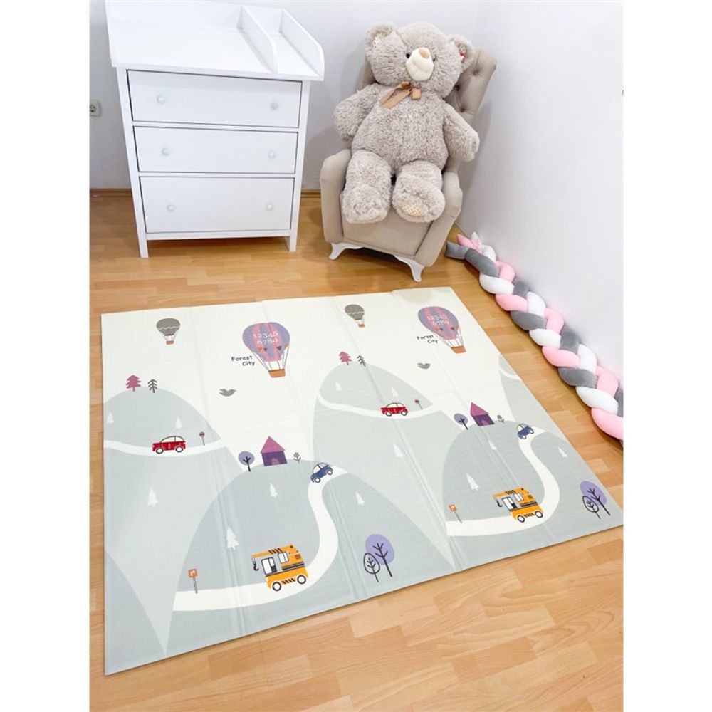 Eckhert Dvostrana sklopiva podloga za igru 180x150cm 41415 slika 2