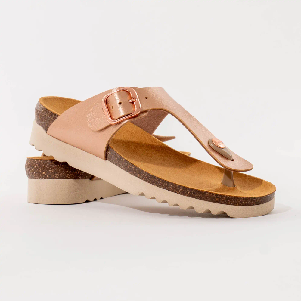 Scholl Ženske japanke Boa Vista, Rose gold slika 5