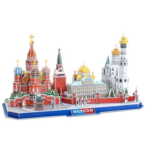 Cubicfun 3D puzle City Line Moskva slika 1