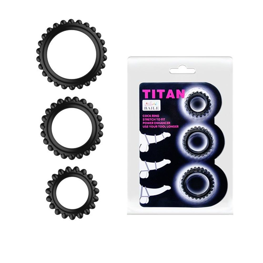 Set od 3 Titan LyBaile prstena slika 7