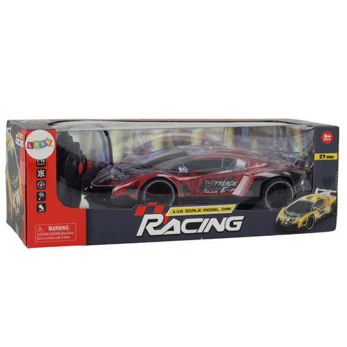 Auto na daljinsko upravljanje  RC Sports Car 1:16 - crveni slika 4