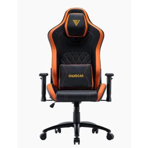 Gaming stolica Gamdias Zelus M3 crna/narandžasta