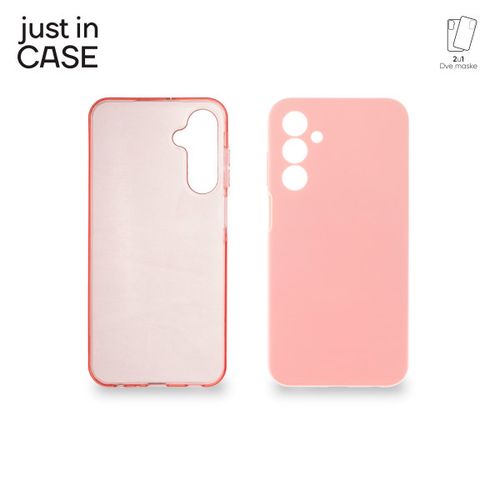 2u1 Extra case MIX paket maski za telefon Samsung Galaxy A25 PINK slika 1