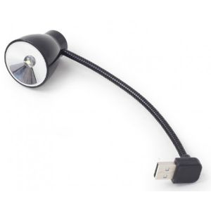 NL-02 Gembird USB notebook LED light, black