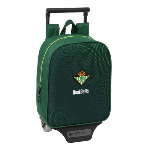 Školski Ruksak s Kotačima Real Betis Balompié Zelena 22 x 27 x 10 cm slika 1