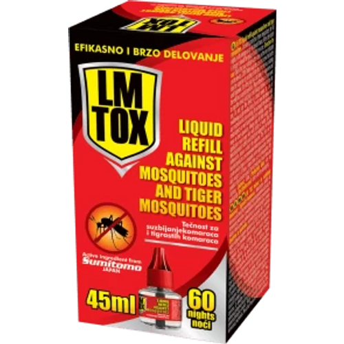 LM TOX -tečni refil protiv letećih insekata za aparat  45 ml slika 1