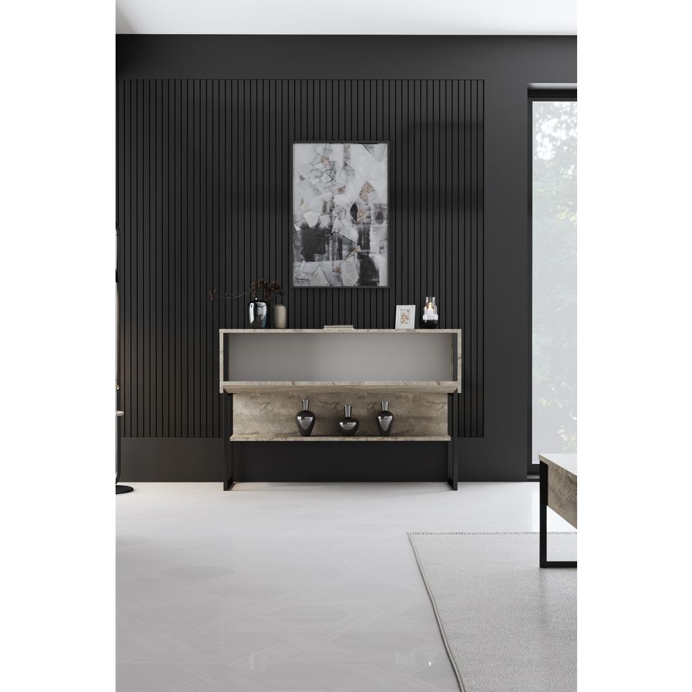 Luxe - Crni Komoda od Travertina slika 5