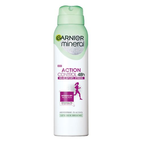 Garnier Mineral Action Control Heat Sport Stress 48h dezodorans u spreju 150ml slika 1