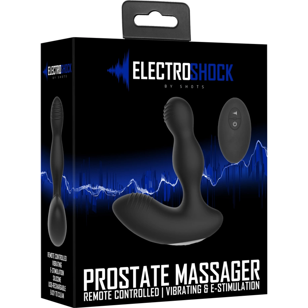 Vibracijski masažer prostate ElectroShock by Shots E-Stimulation slika 2