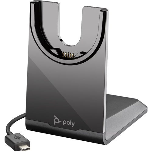 HP Poly Voyager 4320 USB-C Headset +BT700 dongle +Charging Stand, Black 77Z31AA slika 2