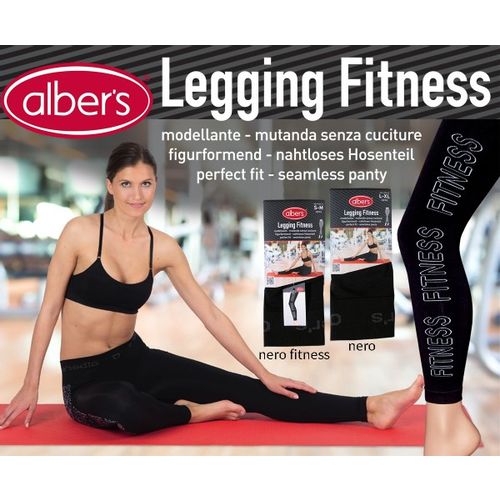 Albers Ženske Helanke Fitness Nero L-XL slika 1