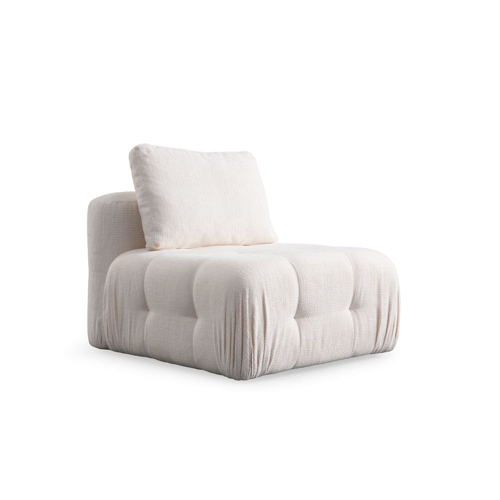 Amaris O1 - Bijela Sofa za Jednu Osobu slika 1